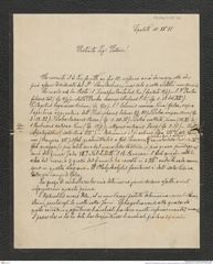 Nachlass Franz Steindachner, Brief von Giorgio Kolombatovic an Franz Steindachner (10.12.1881), Inv.Nr. 275.06, Seite 1